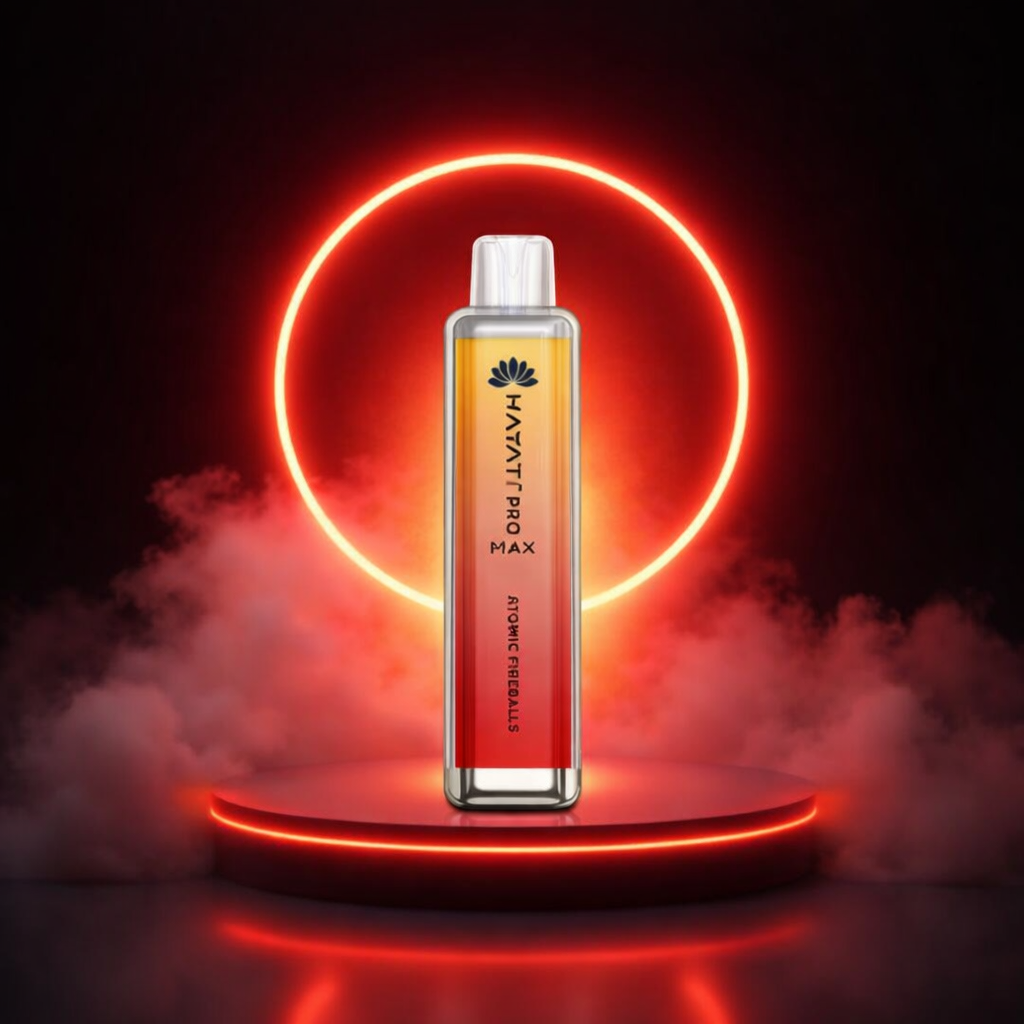 Hayati Pro Max 4K Espana Vaper Desechable Atomic Fireballs 4000 Caladas caladas vapers desechables vaper desechable vaper con nicotina cigarrillos electrónicos muchas caladas sabores vaper puff cigarrillos electrónicos desechables